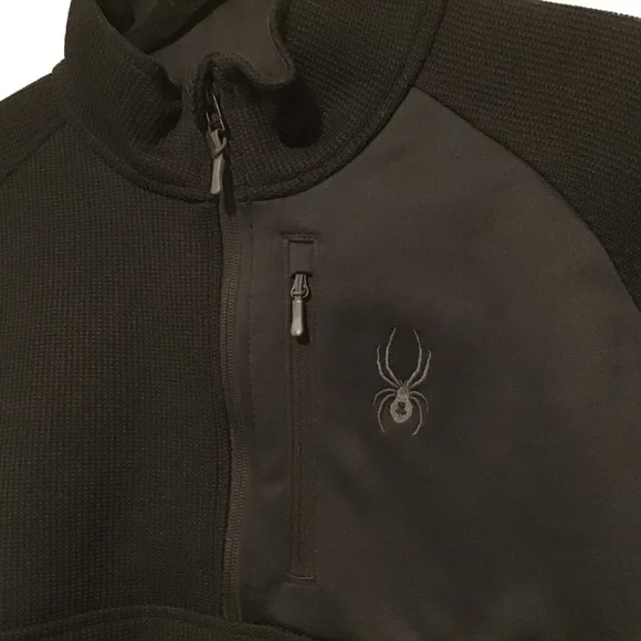 Spyder Men's Black Performance Jacket - Picture 4 of 6